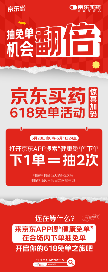 活动”重磅升级 抽免单机会限时翻倍MG不朽情缘京东买药618“免单(图3)